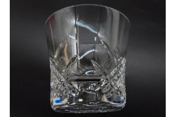 未使用　フランス　Baccarat　バカラ　STELLA(ステラ)　イヤータンブラー2014　キラキラとした輝きに見惚れるロックグラス2客セット(創設250周年記念、コップ、グラス、フルレッドクリスタルガラス、共箱付き)(R-079639)