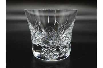 未使用　フランス　Baccarat　バカラ　STELLA(ステラ)　イヤータンブラー2014　高級感溢れるロックグラス2客セット(創設250周年記念、コップ、グラス、フルレッドクリスタルガラス、共箱付き)(R-079641)