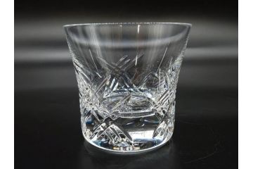 未使用　フランス　Baccarat　バカラ　STELLA(ステラ)　イヤータンブラー2014　高級感溢れるロックグラス2客セット(創設250周年記念、コップ、グラス、フルレッドクリスタルガラス、共箱付き)(R-079641)