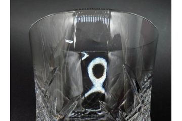 未使用　フランス　Baccarat　バカラ　STELLA(ステラ)　イヤータンブラー2014　高級感溢れるロックグラス2客セット(創設250周年記念、コップ、グラス、フルレッドクリスタルガラス、共箱付き)(R-079641)