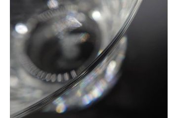 未使用　フランス　Baccarat　バカラ　STELLA(ステラ)　イヤータンブラー2014　高級感溢れるロックグラス2客セット(創設250周年記念、コップ、グラス、フルレッドクリスタルガラス、共箱付き)(R-079641)