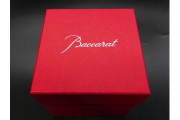 未使用　フランス　Baccarat　バカラ　STELLA(ステラ)　イヤータンブラー2014　高級感溢れるロックグラス2客セット(創設250周年記念、コップ、グラス、フルレッドクリスタルガラス、共箱付き)(R-079641)