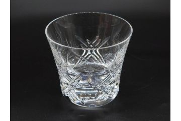 未使用　フランス　Baccarat　バカラ　STELLA(ステラ)　イヤータンブラー2014　高級感溢れるロックグラス2客セット(創設250周年記念、コップ、グラス、フルレッドクリスタルガラス、共箱付き)(R-079641)