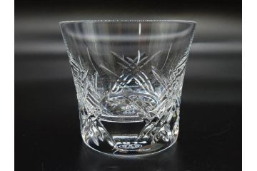 未使用　フランス　Baccarat　バカラ　STELLA(ステラ)　イヤータンブラー2014　高級感溢れるロックグラス2客セット(創設250周年記念、コップ、グラス、フルレッドクリスタルガラス、共箱付き)(R-079641)