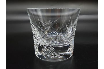 未使用　フランス　Baccarat　バカラ　STELLA(ステラ)　イヤータンブラー2014　高級感溢れるロックグラス2客セット(創設250周年記念、コップ、グラス、フルレッドクリスタルガラス、共箱付き)(R-079641)