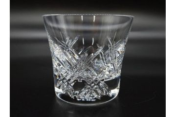 未使用　フランス　Baccarat　バカラ　STELLA(ステラ)　イヤータンブラー2014　高級感溢れるロックグラス2客セット(創設250周年記念、コップ、グラス、フルレッドクリスタルガラス、共箱付き)(R-079641)
