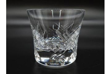 未使用　フランス　Baccarat　バカラ　STELLA(ステラ)　イヤータンブラー2014　至福のひとときを演出するロックグラス2客セット(創設250周年記念、コップ、グラス、フルレッドクリスタルガラス、共箱付き)(R-079642)