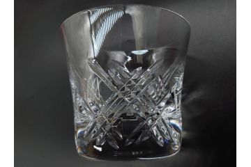 未使用　フランス　Baccarat　バカラ　STELLA(ステラ)　イヤータンブラー2014　至福のひとときを演出するロックグラス2客セット(創設250周年記念、コップ、グラス、フルレッドクリスタルガラス、共箱付き)(R-079642)