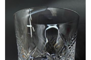 未使用　フランス　Baccarat　バカラ　STELLA(ステラ)　イヤータンブラー2014　至福のひとときを演出するロックグラス2客セット(創設250周年記念、コップ、グラス、フルレッドクリスタルガラス、共箱付き)(R-079642)