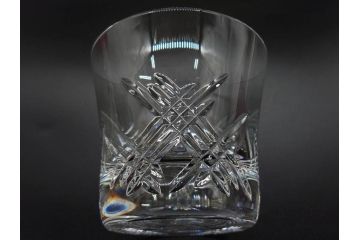 未使用　フランス　Baccarat　バカラ　STELLA(ステラ)　イヤータンブラー2014　至福のひとときを演出するロックグラス2客セット(創設250周年記念、コップ、グラス、フルレッドクリスタルガラス、共箱付き)(R-079642)