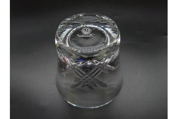 未使用　フランス　Baccarat　バカラ　STELLA(ステラ)　イヤータンブラー2014　至福のひとときを演出するロックグラス2客セット(創設250周年記念、コップ、グラス、フルレッドクリスタルガラス、共箱付き)(R-079642)