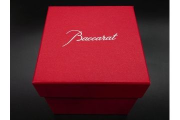 未使用　フランス　Baccarat　バカラ　STELLA(ステラ)　イヤータンブラー2014　至福のひとときを演出するロックグラス2客セット(創設250周年記念、コップ、グラス、フルレッドクリスタルガラス、共箱付き)(R-079642)