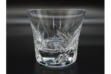 未使用　フランス　Baccarat　バカラ　STELLA(ステラ)　イヤータンブラー2014　至福のひとときを演出するロックグラス2客セット(創設250周年記念、コップ、グラス、フルレッドクリスタルガラス、共箱付き)(R-079642)