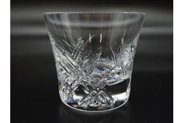 未使用　フランス　Baccarat　バカラ　STELLA(ステラ)　イヤータンブラー2014　至福のひとときを演出するロックグラス2客セット(創設250周年記念、コップ、グラス、フルレッドクリスタルガラス、共箱付き)(R-079642)