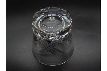 未使用　フランス　Baccarat　バカラ　STELLA(ステラ)　イヤータンブラー2014　至福のひとときを演出するロックグラス2客セット(創設250周年記念、コップ、グラス、フルレッドクリスタルガラス、共箱付き)(R-079642)