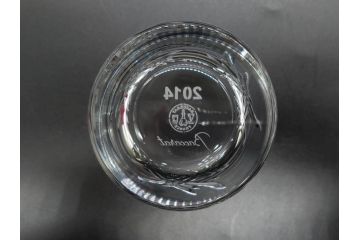 未使用　フランス　Baccarat　バカラ　STELLA(ステラ)　イヤータンブラー2014　至福のひとときを演出するロックグラス2客セット(創設250周年記念、コップ、グラス、フルレッドクリスタルガラス、共箱付き)(R-079642)