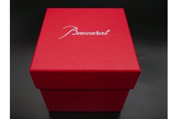 未使用　フランス　Baccarat　バカラ　STELLA(ステラ)　イヤータンブラー2014　至福のひとときを演出するロックグラス2客セット(創設250周年記念、コップ、グラス、フルレッドクリスタルガラス、共箱付き)(R-079642)