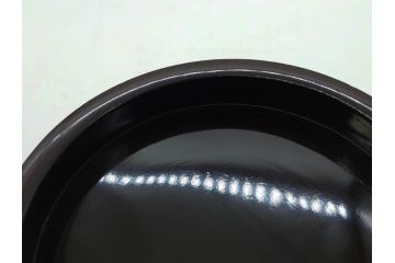 明治〜大正期　輪島塗　金蒔絵　鳳凰　高い品格を感じるお椀5客セット(鳥、牡丹、花、吸物椀、木製、漆器、漆芸、金彩、和食器、蓋付き)(R-079644)