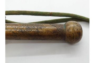 古銅　彫金　家紋　獅子　トンボ　細かな細工に惹かれる矢立(ライオン、とんぼ、蜻蛉、書道具、筆記用具、文具、携帯用)(R-079646)