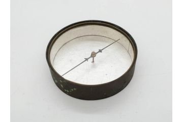 江戸期　法橋規周　黄銅　象限儀(四分儀)　羅針盤　時代を感じる測量器&方位磁針セット(コンパス、方位計、方位磁石)(R-079647)