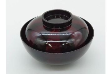 明治期　輪島塗　木製　漆器　金蒔絵　気品漂うお椀10客セット(蓮、菊、蝶、ちょう、花、蓋付き、汁椀、吸物椀、漆芸、和食器)(R-079649)