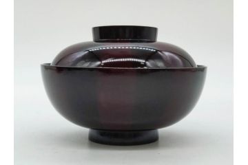 明治期　輪島塗　木製　漆器　金蒔絵　気品漂うお椀10客セット(蓮、菊、蝶、ちょう、花、蓋付き、汁椀、吸物椀、漆芸、和食器)(R-079649)