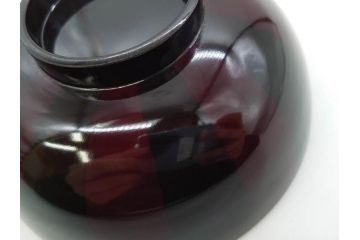 明治期　輪島塗　木製　漆器　金蒔絵　気品漂うお椀10客セット(蓮、菊、蝶、ちょう、花、蓋付き、汁椀、吸物椀、漆芸、和食器)(R-079649)