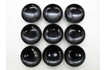 昭和期　輪島塗　漆器　木製　金蒔絵　豪華な金彩が美しいお椀9客セット(鉄線花?、漆芸、蓋付き、汁椀、吸物椀、和食器)(R-079650)