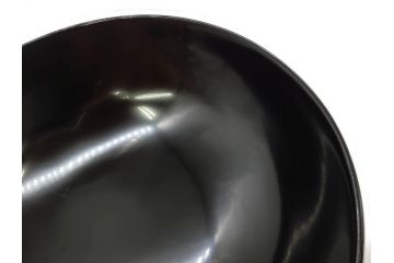 昭和期　輪島塗　漆器　木製　金蒔絵　豪華な金彩が美しいお椀9客セット(鉄線花?、漆芸、蓋付き、汁椀、吸物椀、和食器)(R-079650)