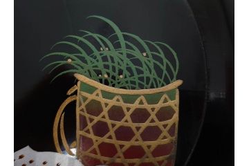 明治〜大正期　漆器　木製　気品を感じる銘々皿13枚セット(木皿、茶道具、漆芸、菓子器、小皿、和食器、和皿)(R-079651)