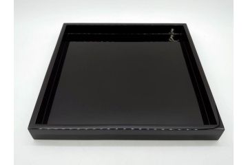 総本家濱田屋　輪島塗　漆器　木製　金蒔絵　平台付　扇面　松竹梅　格式高い雰囲気の二段重(菊、花、お重、重箱、黄袋付き、共箱付き)(R-079652)