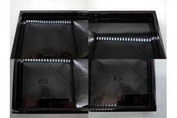 総本家濱田屋　輪島塗　漆器　木製　金蒔絵　平台付　扇面　松竹梅　格式高い雰囲気の二段重(菊、花、お重、重箱、黄袋付き、共箱付き)(R-079652)