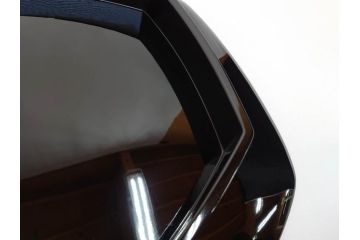 漆芸家 音丸香　蒟醤塗　漆器　木製　繊細な金彩のデザインが美しい羊歯文きんま香盆(シダ、植物、茶道、香道具、六角、お盆、トレイ、トレー、黄袋付き、共箱付き)(R-079654)