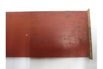 江戸期　木製　七つ玉算盤(そろばん、十露盤、珠盤)(R-079655)