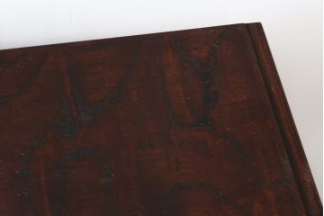 中古　美品!!　岩谷堂箪笥　美しい木目と存在感のある金具が目を惹くサイドボード(収納棚、戸棚、サイドキャビネット、ガラス戸棚、引き出し)(定価約100万円)(R-079668)