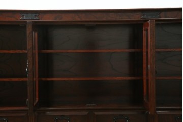 中古　美品!!　岩谷堂箪笥　和洋折衷デザインのサイドボード　定価約100万円　(R-079668)