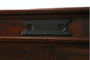 中古　美品!!　岩谷堂箪笥　和洋折衷デザインのサイドボード　定価約100万円　(R-079668)