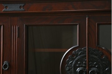 中古　美品!!　岩谷堂箪笥　和洋折衷デザインのサイドボード　定価約100万円　(R-079668)
