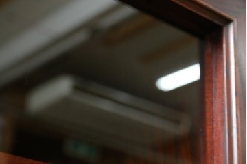 中古　美品!!　岩谷堂箪笥　和洋折衷デザインのサイドボード　定価約100万円　(R-079668)