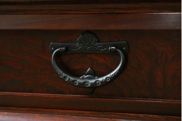 中古　美品!!　岩谷堂箪笥　和洋折衷デザインのサイドボード　定価約100万円　(R-079668)