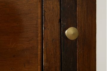 イギリスアンティーク　マホガニー材　クラシカルな雰囲気を漂わせる細身のビューローブックケース(ライティングビューロー、簿記机、引き出し、収納棚、戸棚、引き出し、在宅用デスク、在宅ワーク、在宅用、英国)(R-079670)
