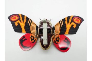 ビリケン商会 モスラ/メディコムトイ ジャイアントロボ　TERMINATOR2(ターミネーター2) T-800/X-27 EXPLORER/一晃 SPARKY ROBOT(スパーキーロボット)　ブリキのおもちゃ5点セット(ゼンマイ歩行、バトルダメージ、フィギュア、人形、玩具、特撮、外箱付き)(R-079677)