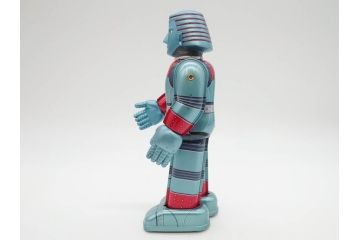 ビリケン商会 モスラ/メディコムトイ ジャイアントロボ　TERMINATOR2(ターミネーター2) T-800/X-27 EXPLORER/一晃 SPARKY ROBOT(スパーキーロボット)　ブリキのおもちゃ5点セット(ゼンマイ歩行、バトルダメージ、フィギュア、人形、玩具、特撮、外箱付き)(R-079677)