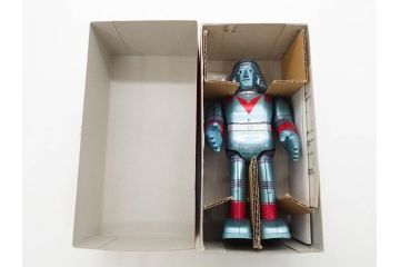 ビリケン商会 モスラ/メディコムトイ ジャイアントロボ　TERMINATOR2(ターミネーター2) T-800/X-27 EXPLORER/一晃 SPARKY ROBOT(スパーキーロボット)　ブリキのおもちゃ5点セット(ゼンマイ歩行、バトルダメージ、フィギュア、人形、玩具、特撮、外箱付き)(R-079677)