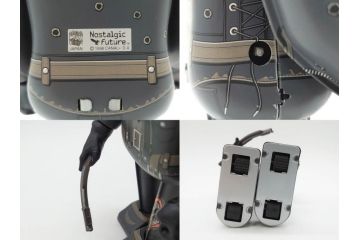 ビリケン商会 モスラ/メディコムトイ ジャイアントロボ　TERMINATOR2(ターミネーター2) T-800/X-27 EXPLORER/一晃 SPARKY ROBOT(スパーキーロボット)　ブリキのおもちゃ5点セット(ゼンマイ歩行、バトルダメージ、フィギュア、人形、玩具、特撮、外箱付き)(R-079677)