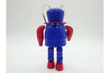 ビリケン商会 モスラ/メディコムトイ ジャイアントロボ　TERMINATOR2(ターミネーター2) T-800/X-27 EXPLORER/一晃 SPARKY ROBOT(スパーキーロボット)　ブリキのおもちゃ5点セット(ゼンマイ歩行、バトルダメージ、フィギュア、人形、玩具、特撮、外箱付き)(R-079677)
