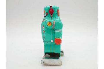 ビリケン商会 モスラ/メディコムトイ ジャイアントロボ　TERMINATOR2(ターミネーター2) T-800/X-27 EXPLORER/一晃 SPARKY ROBOT(スパーキーロボット)　ブリキのおもちゃ5点セット(ゼンマイ歩行、バトルダメージ、フィギュア、人形、玩具、特撮、外箱付き)(R-079677)