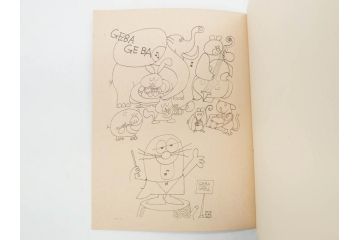 未使用　当時物　昭和レトロ　ワイド30　セイカ　ノート24冊セット(自由帳、じゆうちょう、もーれつア太郎、ニャロメ、ゲバゲバおじさん、ヤスジのオラオラオラ、風のカラッペ)(R-079679)