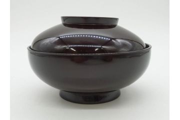 明治期　上手物　高蒔絵　金梨地　梅竹　眩い煌めきに見惚れる煮物椀10客セット(笹、漆器、和食器、木製椀、汁椀、吸物椀、お椀、共箱付き)(R-079680)