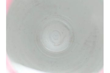 陶雅堂　辰砂　趣ある深紅色が目を引く壷(小森忍、中国、大連、壺、つぼ、花器、花入、花生、共箱付き、裏印、中国美術)(R-079684)